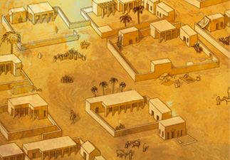 Isometric Map for Qatar Museum